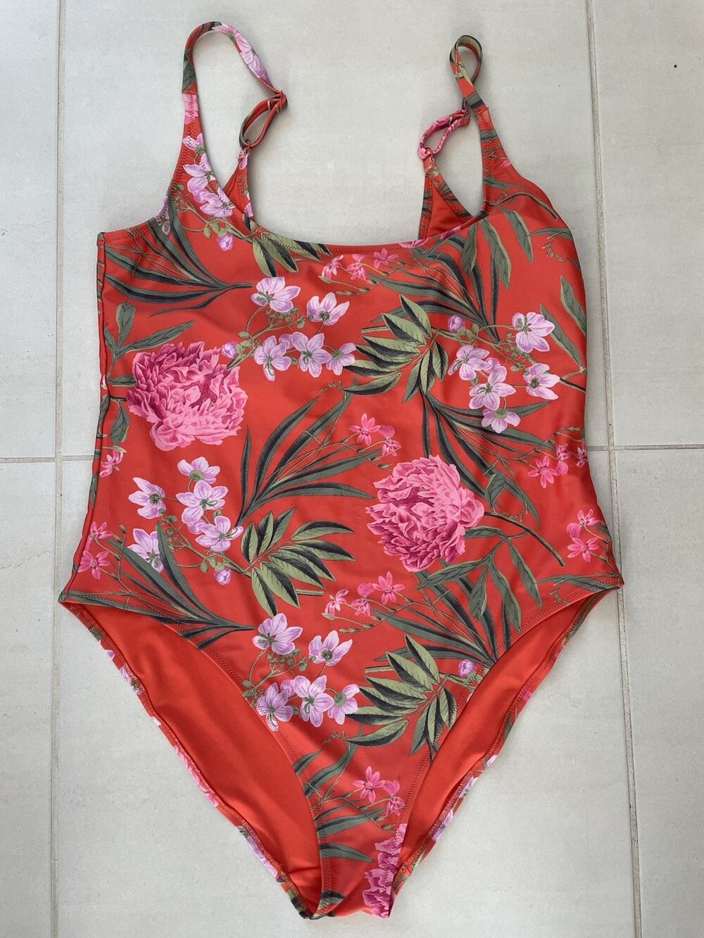 Old Navy Swim One Piece Swimsuit Multicolor Floral Swimwear